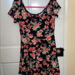 Floral skater dress